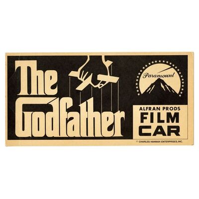 899. Film Car Placard ### THE GODFATHER (1972)