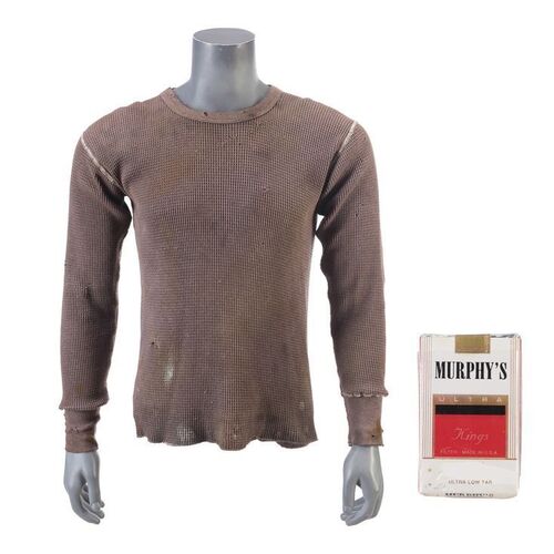 907. Will Hunting's (Matt Damon) Distressed Construction Shirt and Murphy's Cigarette Pack ### GOOD WILL HUNTING (1997)