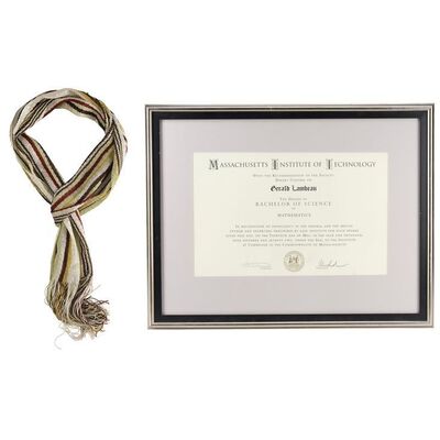 914. Professor Gerald Lambeau's (Stellan Skarsgard) Scarf and Diploma ### GOOD WILL HUNTING (1997)