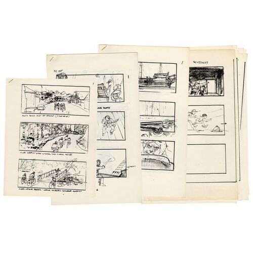 919. Collection of 54 Printed Sherman Labby Storyboards ### THE GOONIES (1985)