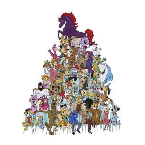 934. Hand-Painted Publicity Cel featuring William Hanna and Joseph Barbera ### HANNA-BARBERA