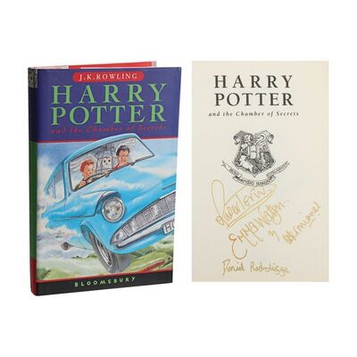 939. Cast-Autographed Hardback Book ### HARRY POTTER AND THE CHAMBER OF SECRETS (2002)