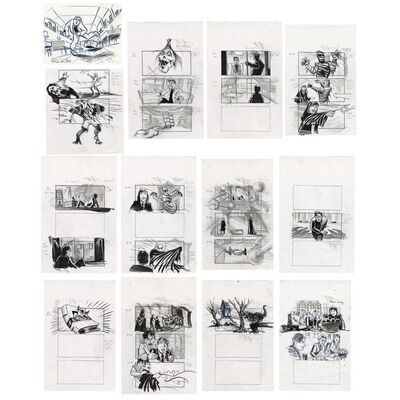 940. Set of 14 Hand-Drawn Doug Brode Licensing Concept Illustrations ### HARRY POTTER AND THE PRISONER OF AZKABAN (2004)