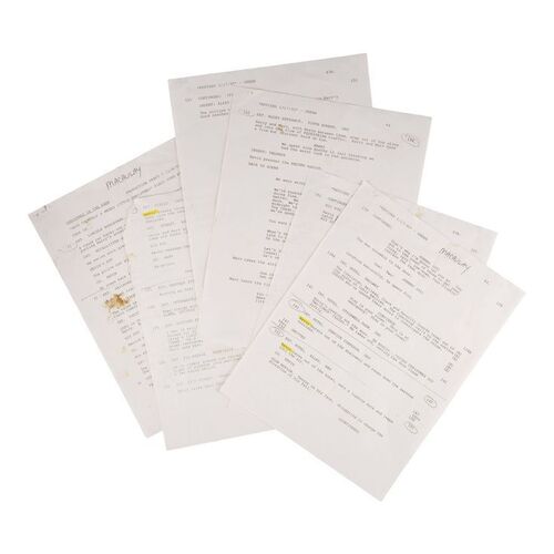 963. Set of Six Hand-Marked and Annotated Macaulay Culkin Script Pages ### HOME ALONE 2: LOST IN NEW YORK (1992)