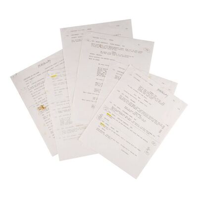 963. Set of Six Hand-Marked and Annotated Macaulay Culkin Script Pages ### HOME ALONE 2: LOST IN NEW YORK (1992)