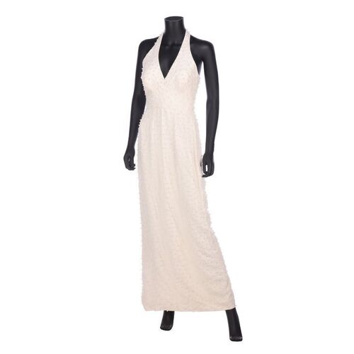 973. Patrizia Reggiani's (Lady Gaga) Screen-Matched Pearl Dress ### HOUSE OF GUCCI (2021)