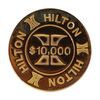 980. John Gage's (Robert Redford) $10,000 Hilton Casino Chip ### INDECENT PROPOSAL (1993)
