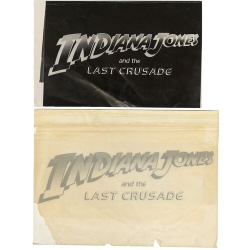 1003. Printed Title Card Artwork ### INDIANA JONES AND THE LAST CRUSADE (1989)