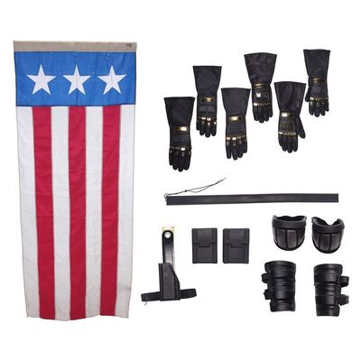 1036. Street Judge Costume Components with Flags ### JUDGE DREDD (1995)