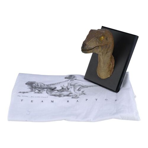 1051. Phil Tippett-Autographed Raptor Replica and Crew Shirt ### JURASSIC PARK (1993)