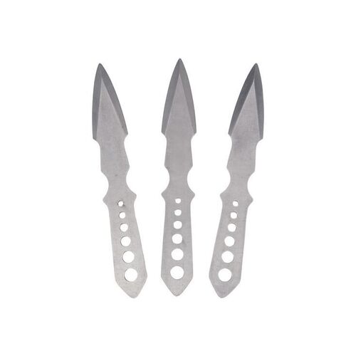 1058. Set of Three Hit Girl's (Chloe Grace Moretz) Metal Throwing Knives ### KICK-ASS 2 (2013)