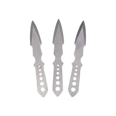 1058. Set of Three Hit Girl's (Chloe Grace Moretz) Metal Throwing Knives ### KICK-ASS 2 (2013)
