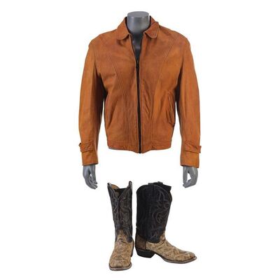 1074. Detective Jack Slater's (Arnold Schwarzenegger) Jacket and Boots ### LAST ACTION HERO (1993)