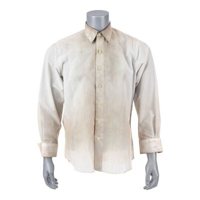 1093. Goddard Bolt's (Mel Brooks) Distressed Tuxedo Shirt ### LIFE STINKS (1991)