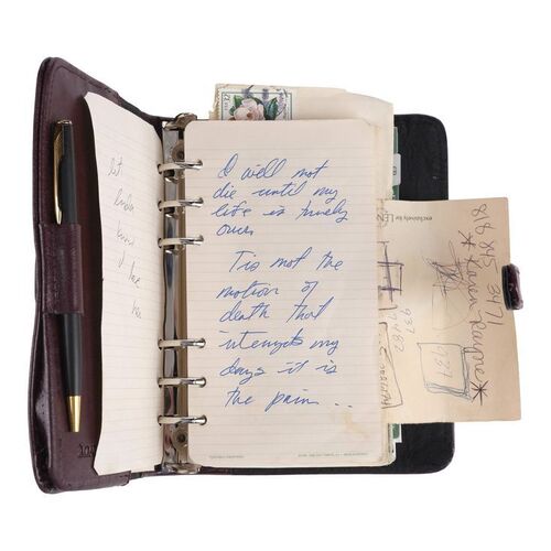 1109. Dr. Landon's (Don McManus) Business Card with Earl Partridge's (Jason Robards) Planner and Mail ### MAGNOLIA (1999)