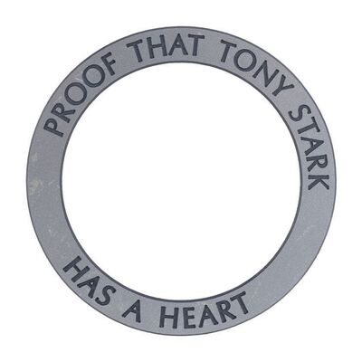 1119. Production-Made "Proof That Tony Stark Has A Heart" Display Ring ### IRON MAN (2008)