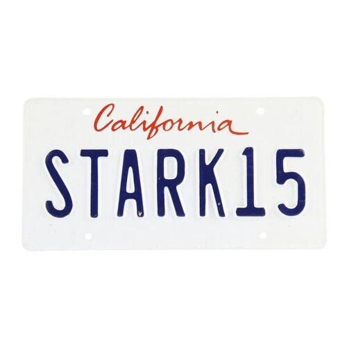 1120. Tony Stark's (Robert Downey, Jr.) "Stark15" License Plate ### IRON MAN 2 (2010)