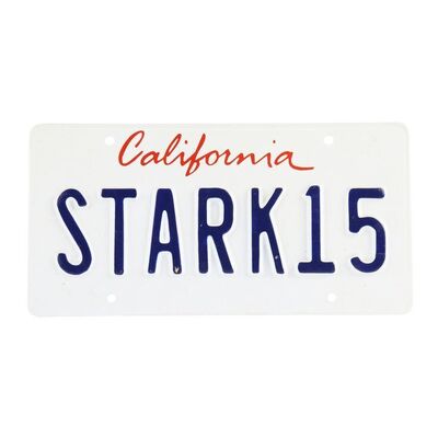 1120. Tony Stark's (Robert Downey, Jr.) "Stark15" License Plate ### IRON MAN 2 (2010)