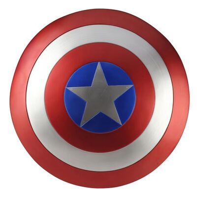 1122. Captain America (Chris Evans) EFX Replica Shield ### CAPTAIN AMERICA: THE FIRST AVENGER (2011)