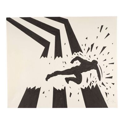1127. Hand-Drawn David Mack Captain America End Credit Artwork ### CAPTAIN AMERICA: THE WINTER SOLDIER (2014)