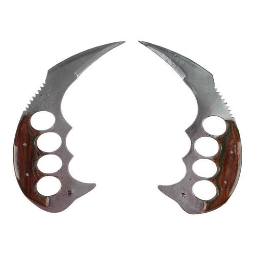 1128. Pair of Ravagers Stunt Knuckle Knives ### GUARDIANS OF THE GALAXY (2014)