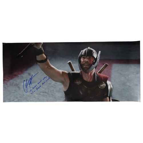 1133. Chris Hemsworth-Autographed Photograph ### THOR: RAGNAROK (2017)
