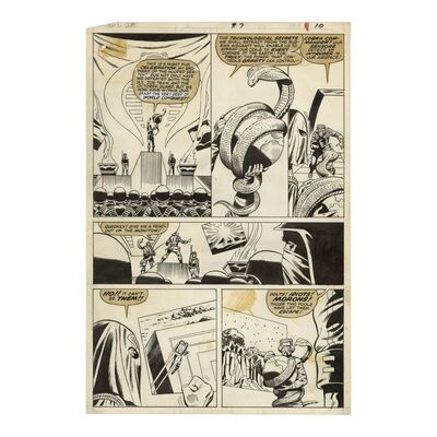 1140. Hand-Drawn Herb Trimpe and Chic Stone G.I. Joe: A Real American Hero No. 7 Page 10 ### MARVEL COMICS