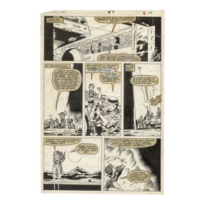 1141. Hand-Drawn Herb Trimpe and Chic Stone G.I. Joe: A Real American Hero No. 7 Page 12 ### MARVEL COMICS