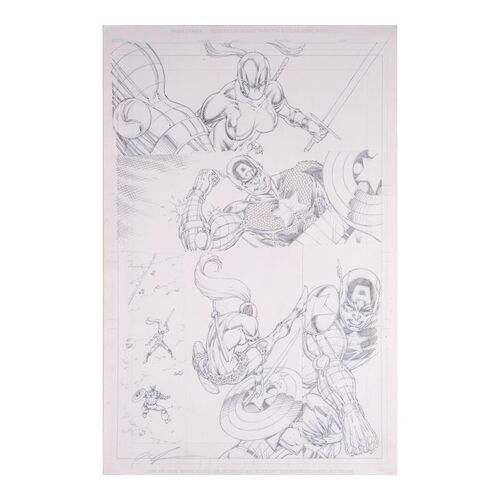 1146. Deadpool Corps No. 1 P. 15 by Rob Liefeld ### MARVEL COMICS