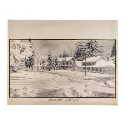 1200. Hand-Drawn Jack Johnson Griswold House and Neighborhood Artwork ### NATIONAL LAMPOON'S CHRISTMAS VACATION (1989)