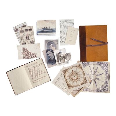 1204. Production-Made Charlotte Notebook, Leather Portfolio, Documents, and Photos ### NATIONAL TREASURE: BOOK OF SECRETS (2007)