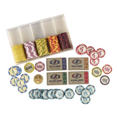 1224. Set of The Bank Casino Chips and Plaques ### OCEAN'S THIRTEEN (2007)