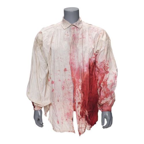 1244. Gabriel Martin's (Heath Ledger) Bloody Shirt ### THE PATRIOT (2000)