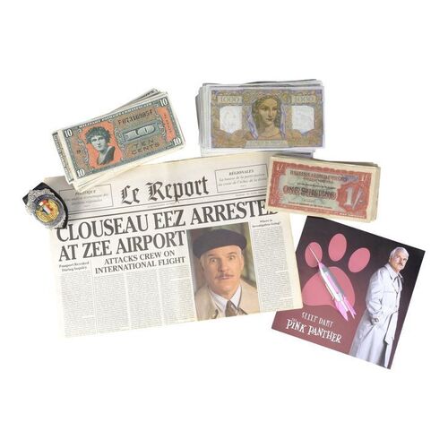 1251. Set of Inspector Jacques Clouseau's (Steve Martin) Ephemera ### THE PINK PANTHER (2006)
