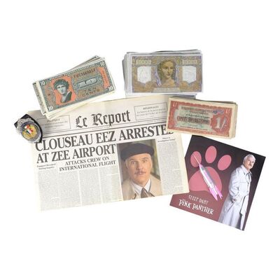 1251. Set of Inspector Jacques Clouseau's (Steve Martin) Ephemera ### THE PINK PANTHER (2006)