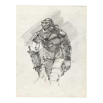 1268. Hand-Drawn Predator Concept Art ### PREDATOR (1987)