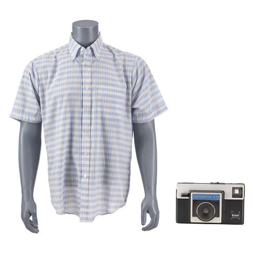 1280. Raymond "Ray" Babbitt's (Dustin Hoffman) Shirt and Camera ### RAIN MAN (1988)