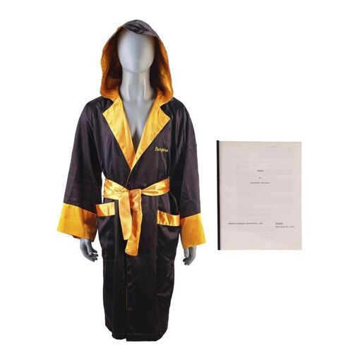 1305. Burgess Meredith's Rocky II Robe with Revised Rocky Script ### ROCKY (1976)/ROCKY II (1979)