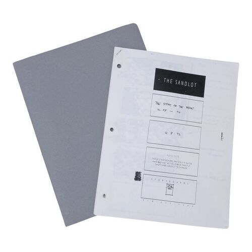 1322. Bound Third Draft Shooting Script and "Story of the Beast" Storyboards ### THE SANDLOT (1993)
