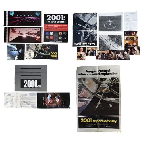 1345. Douglas Trumbull Collection: Archive Booklets, Screening Booklets, Photos, Poster, and "2001 in 2008 Academy Presentation" DVD ### 2001: A SPACE ODYSSEY (1968)