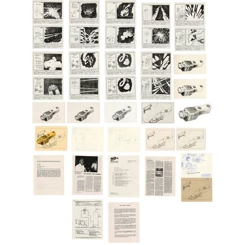 1347. Douglas Trumbull Collection: Printed and Hand-Illustrated Robert U. Taylor Storyboards ### BACK TO THE FUTURE: THE RIDE (1991-2007)