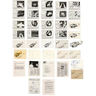 1347. Douglas Trumbull Collection: Printed and Hand-Illustrated Robert U. Taylor Storyboards ### BACK TO THE FUTURE: THE RIDE (1991-2007)
