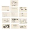 1348. Douglas Trumbull Collection: Set of Hand-Drawn Ralph McQuarrie Sketches and Storyboards ### BACK TO THE FUTURE: THE RIDE (1991-2007)