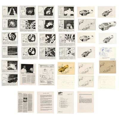 1349. Douglas Trumbull Collection: Technical Drawings, Effects Storyboards, and Paperwork ### BACK TO THE FUTURE: THE RIDE (1991-2007)