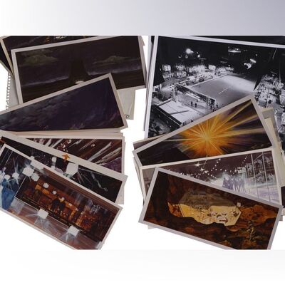 1359. Douglas Trumbull Collection: Mothership Landing Site Illustration Photos and Behind-The-Scenes Photos ### CLOSE ENCOUNTERS OF THE THIRD KIND (1977)