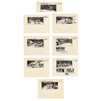 1360. Douglas Trumbull Collection: Set of Hand-Drawn Crescendo Summit Storyboards ### CLOSE ENCOUNTERS OF THE THIRD KIND (1977)