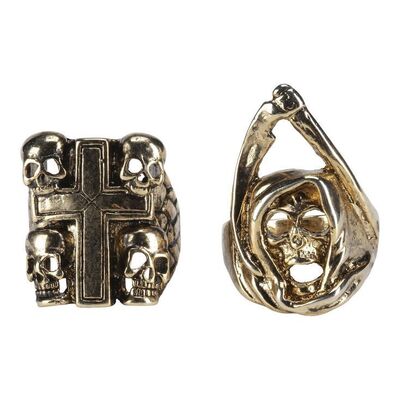 1378. Pair of Harry "Opie" Winston (Ryan Hurst) Rings ### SONS OF ANARCHY (T.V. SERIES, 2008-2014)
