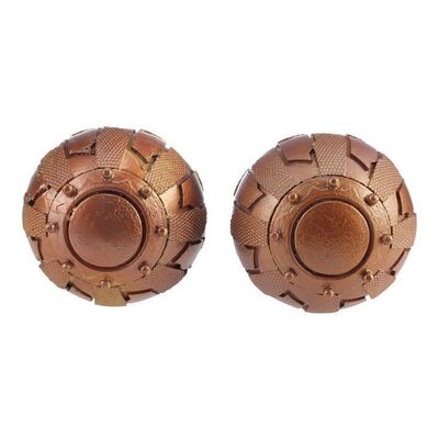 1395. Pair of Green Goblin's (Willem Dafoe) Stunt Pumpkin Bombs ### SPIDER-MAN (2002)