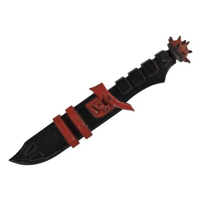 1430. Michael and Denise Okuda Collection: Klingon D'k Tahg Knife in Sheath ### STAR TREK V: THE FINAL FRONTIER (1989)