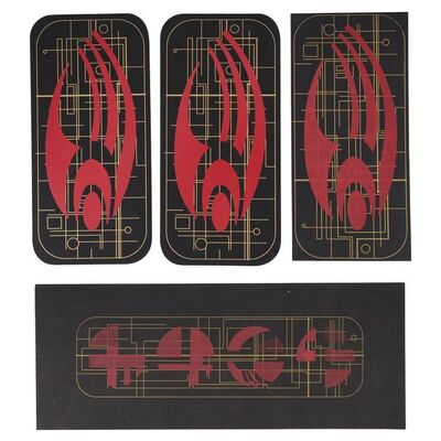 1443. Michael and Denise Okuda Collection: Set of Four Borg Collective Insignia Signs ### STAR TREK: THE NEXT GENERATION (1987-1994)